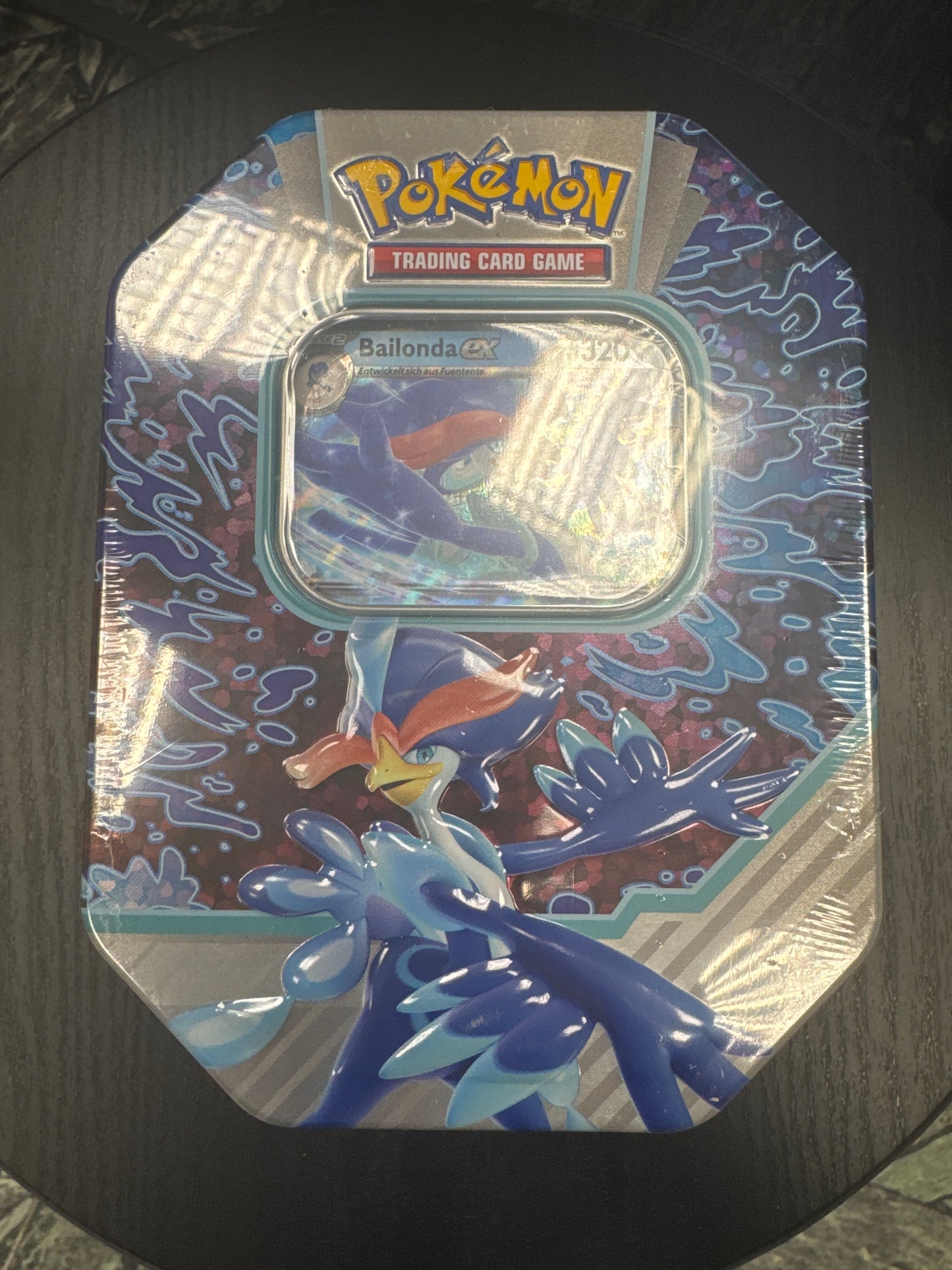 Pokémon Bailonda ex Tin Box