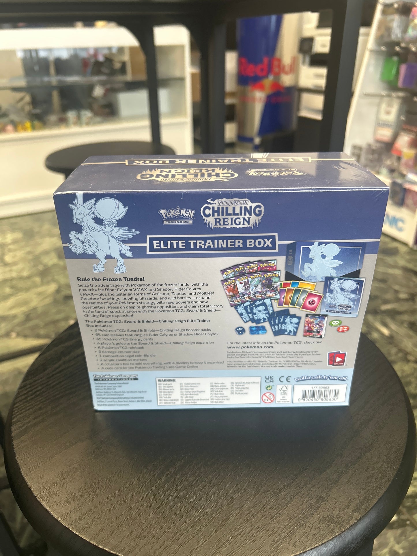 Pokémon Elite Trainer Box Sword & Shield Chilling Reign ovp