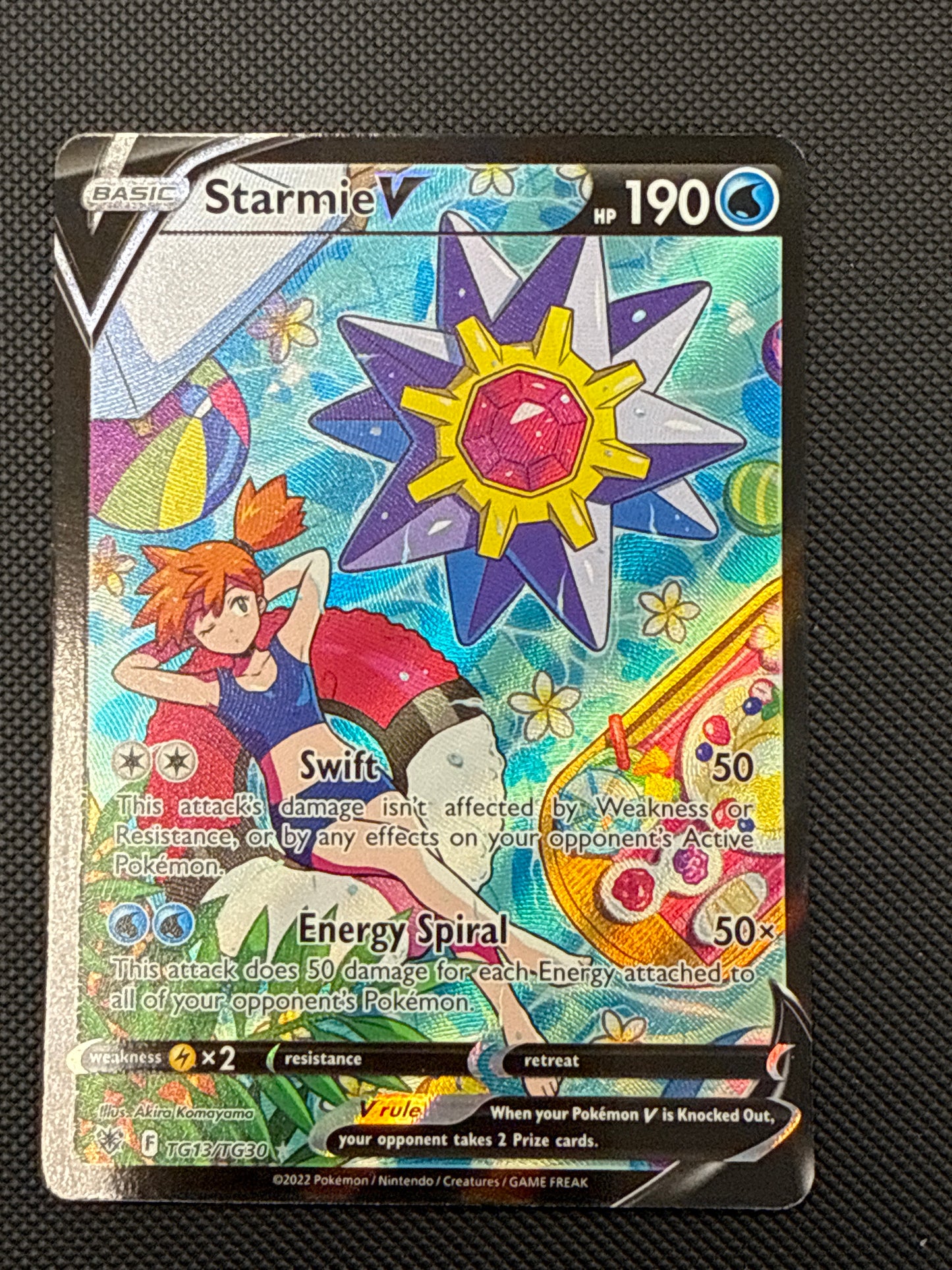 Pokemon Starmie V TG13/TG30