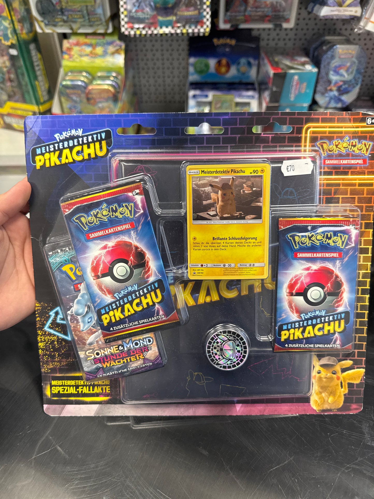 Pokemon dedektiv pikachu blister