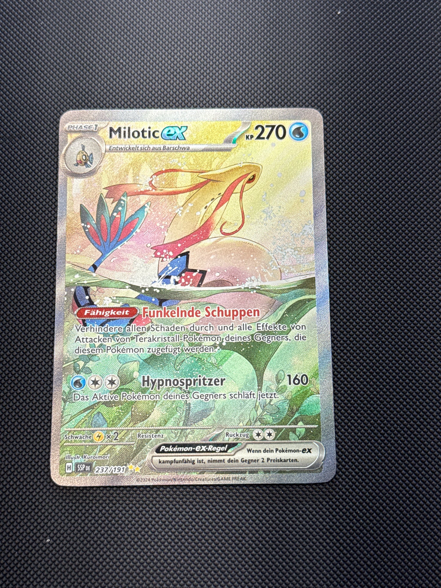 Pokemon Milotic Ex 237/191