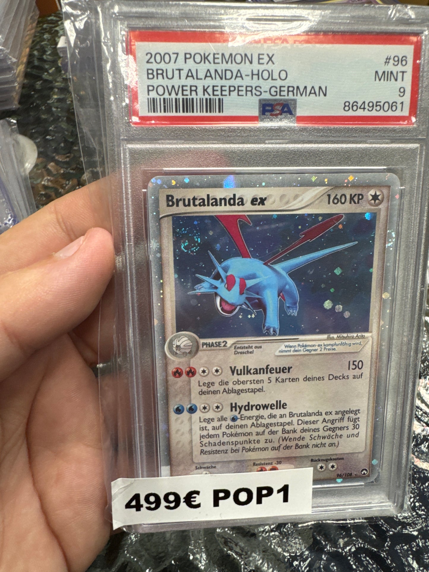 Pop 1 Brutalanda Holo Power Keepers PSA 9
