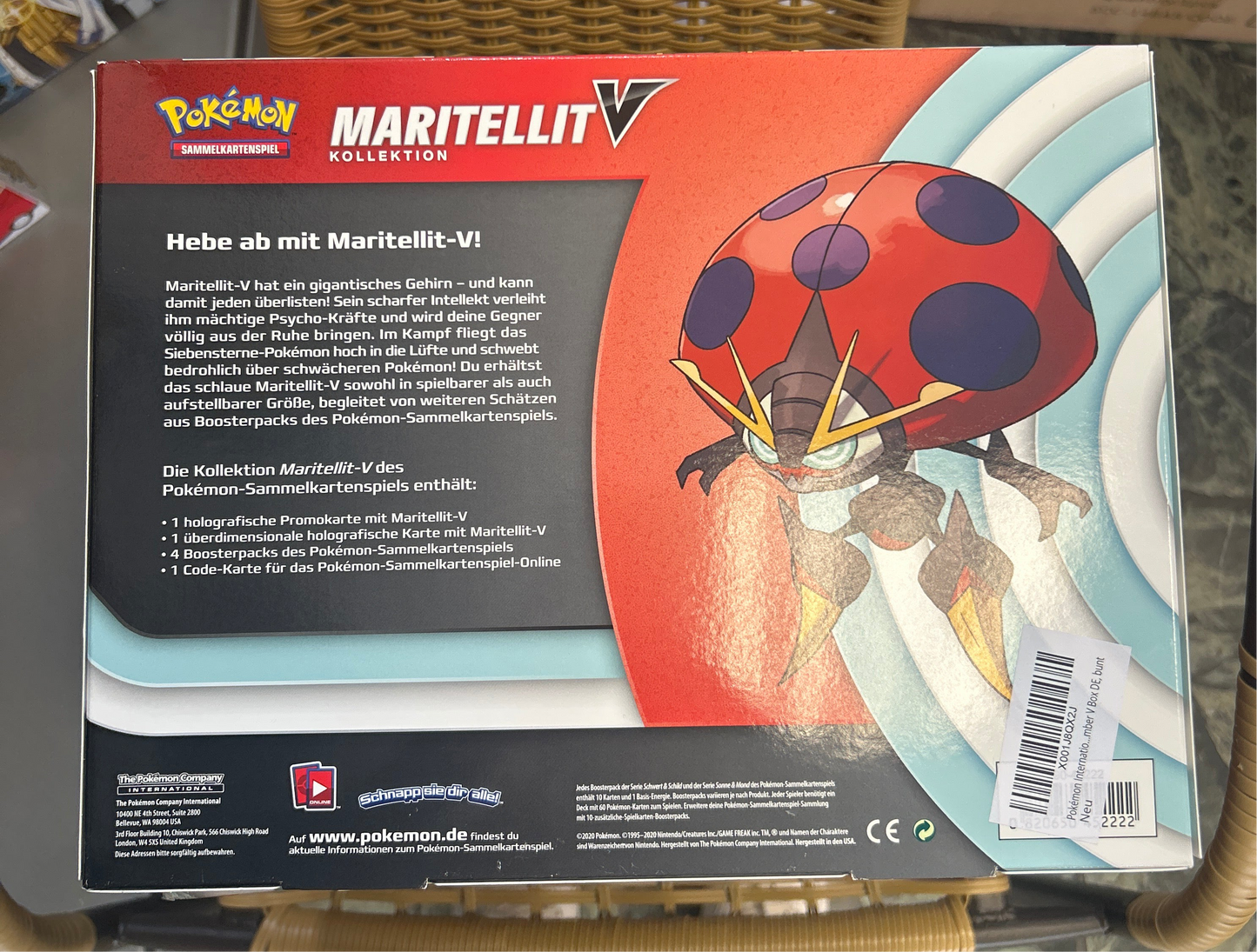 Pokémon Maritellit V Kollektion Box