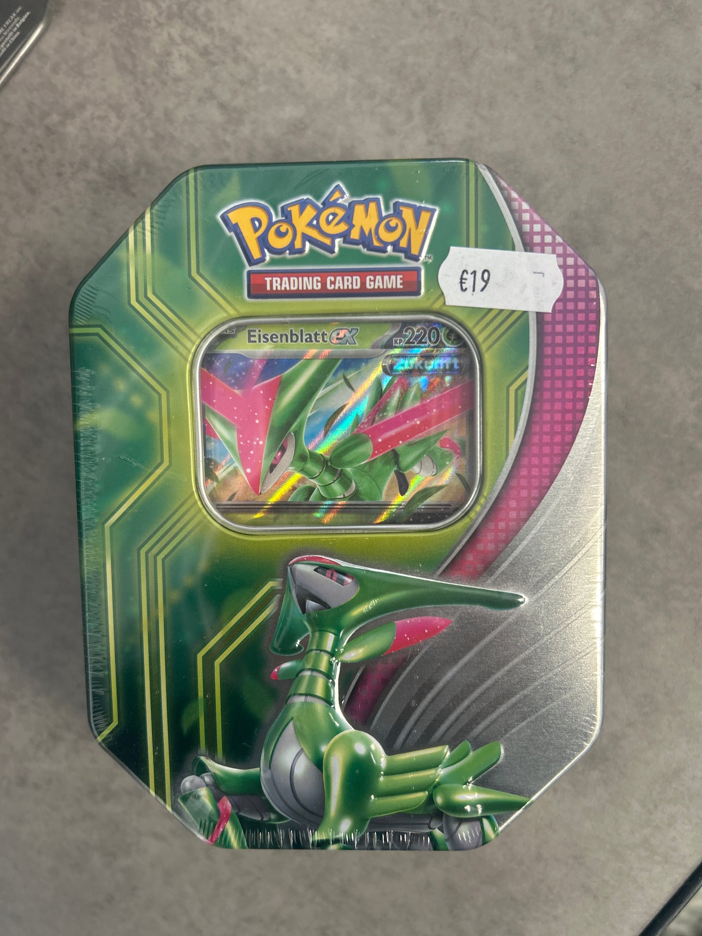 Pokémon Tin Box Eisenbaltt Ex