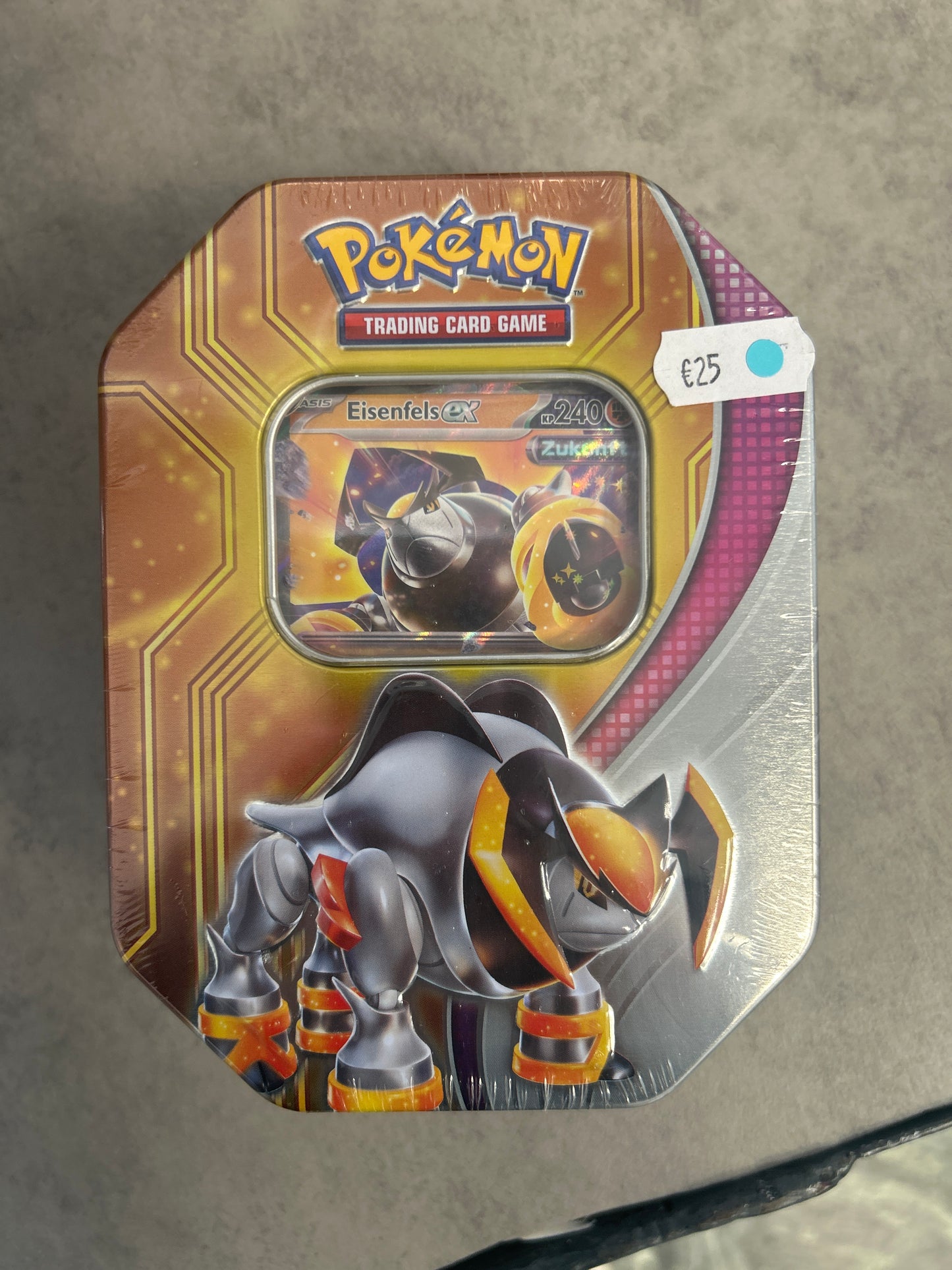 Pokémon Tin Box eisenfels Ex