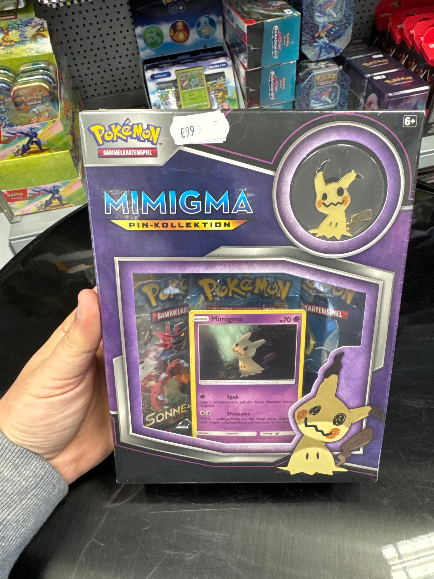 Pokemon mimigma pin kollektion deutsch sonne mond