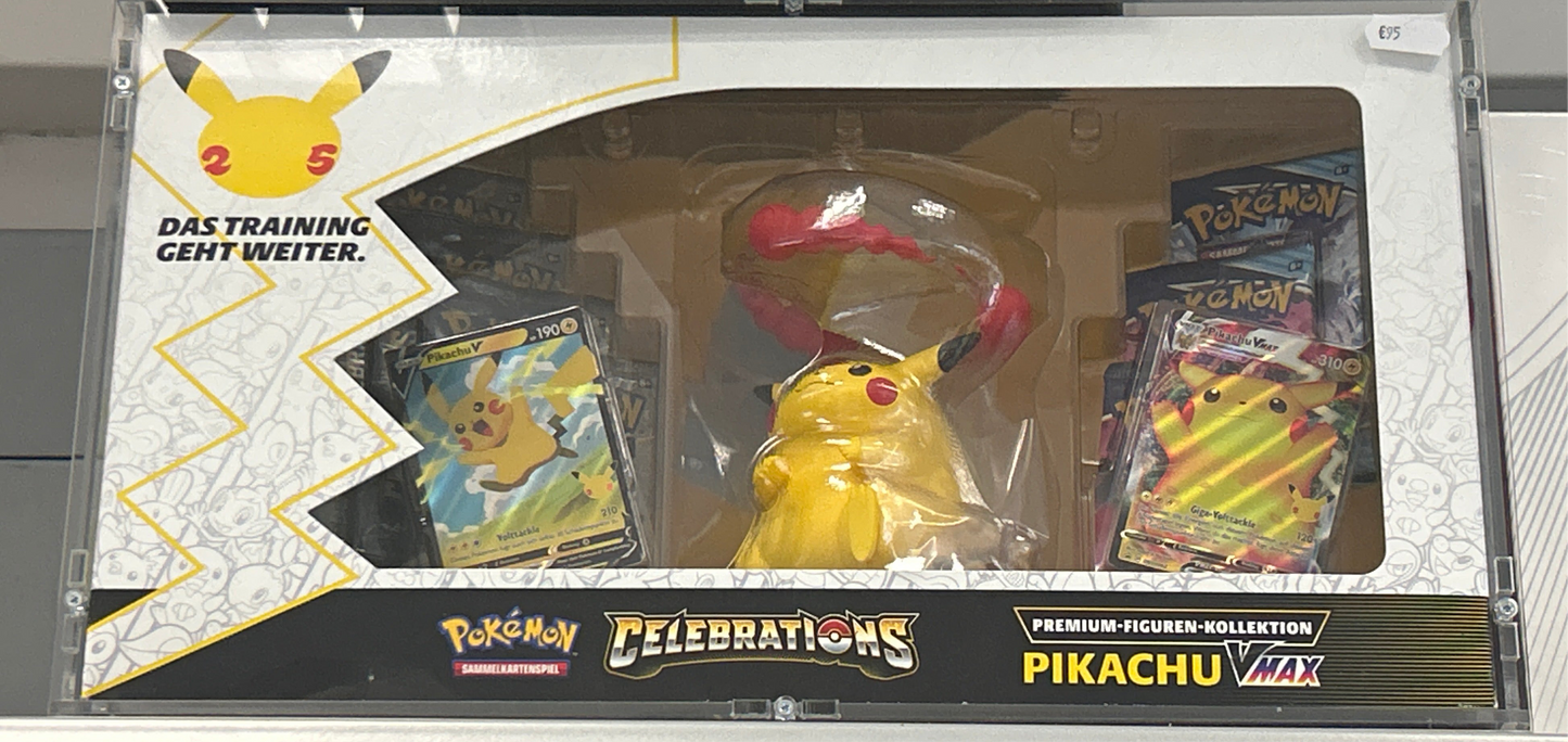Pokémon Train on pikachu premium figure Collection V Max in Acryl