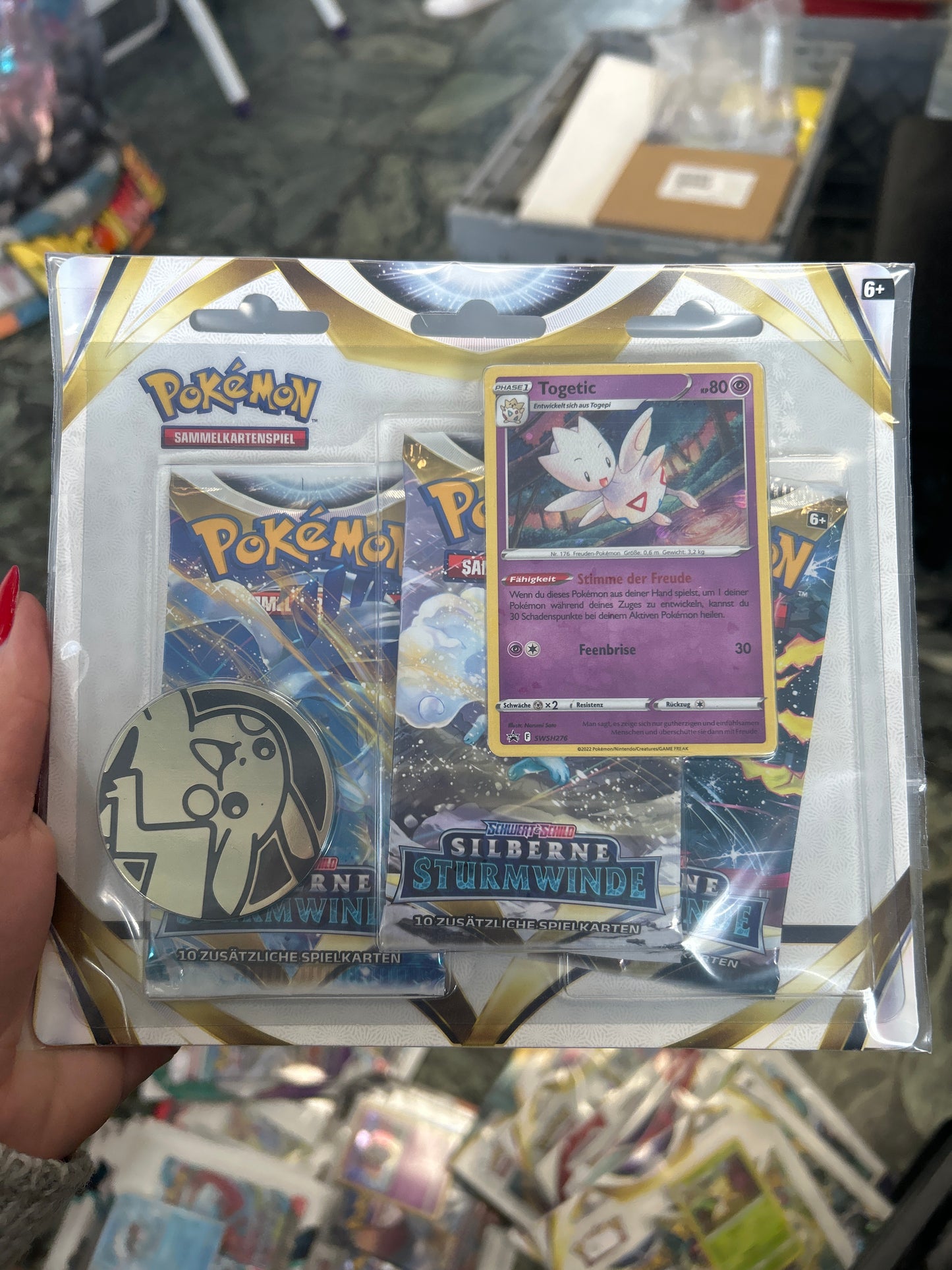 Pokémon Schwert & Schild Silberne Sturmwinde Togetic