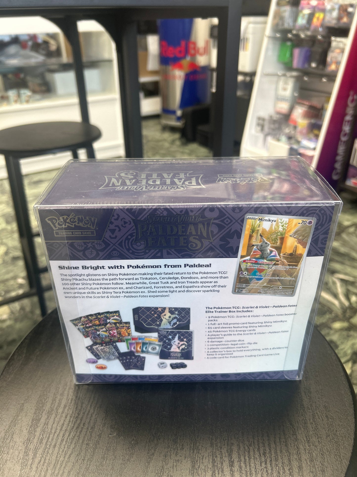 Pokémon Elite Trainer Box Scarlet & Violet Paldean Fates ovp