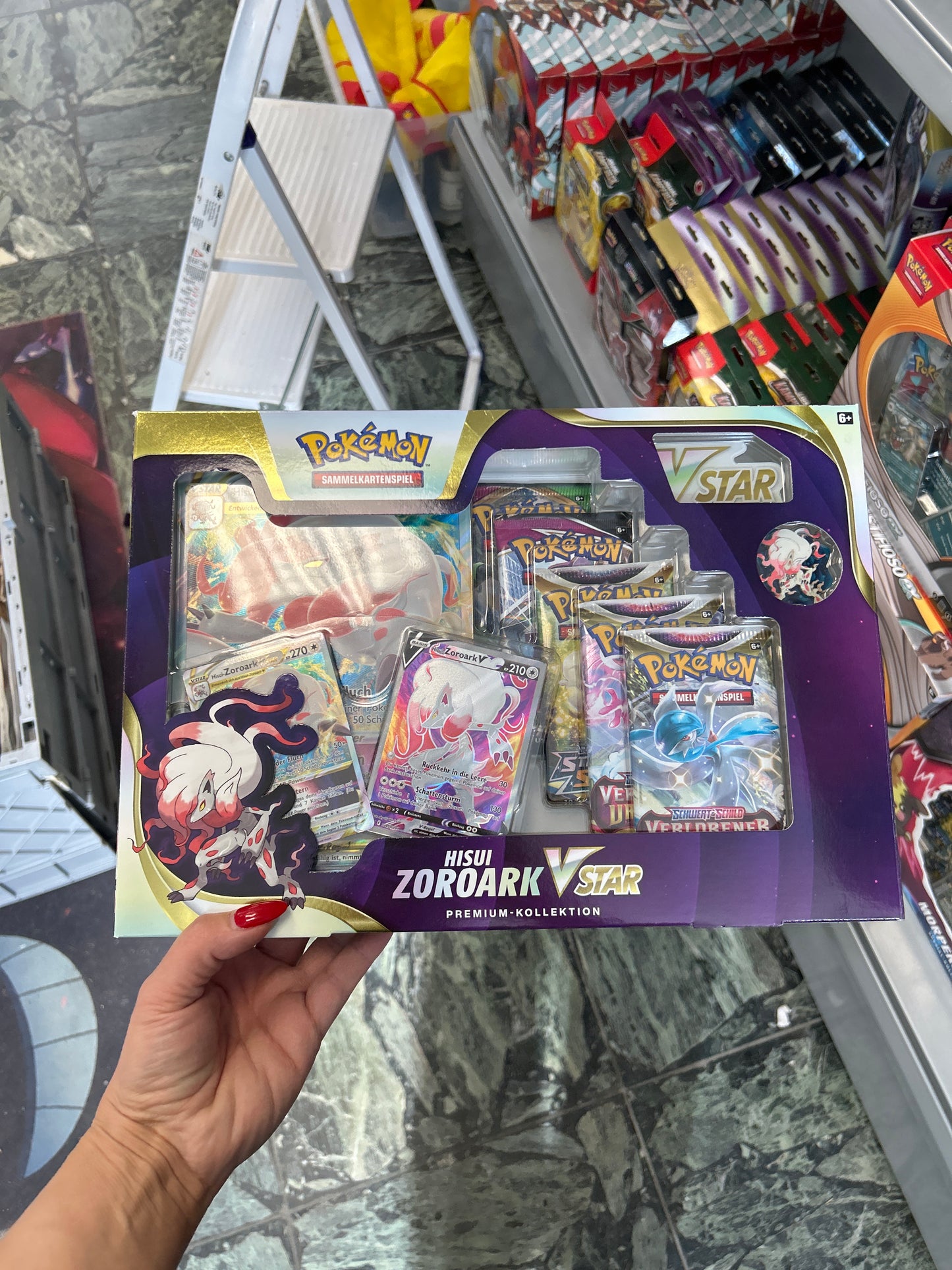 Pokémon Hisui Zoroark V Star premium Kollektion Box