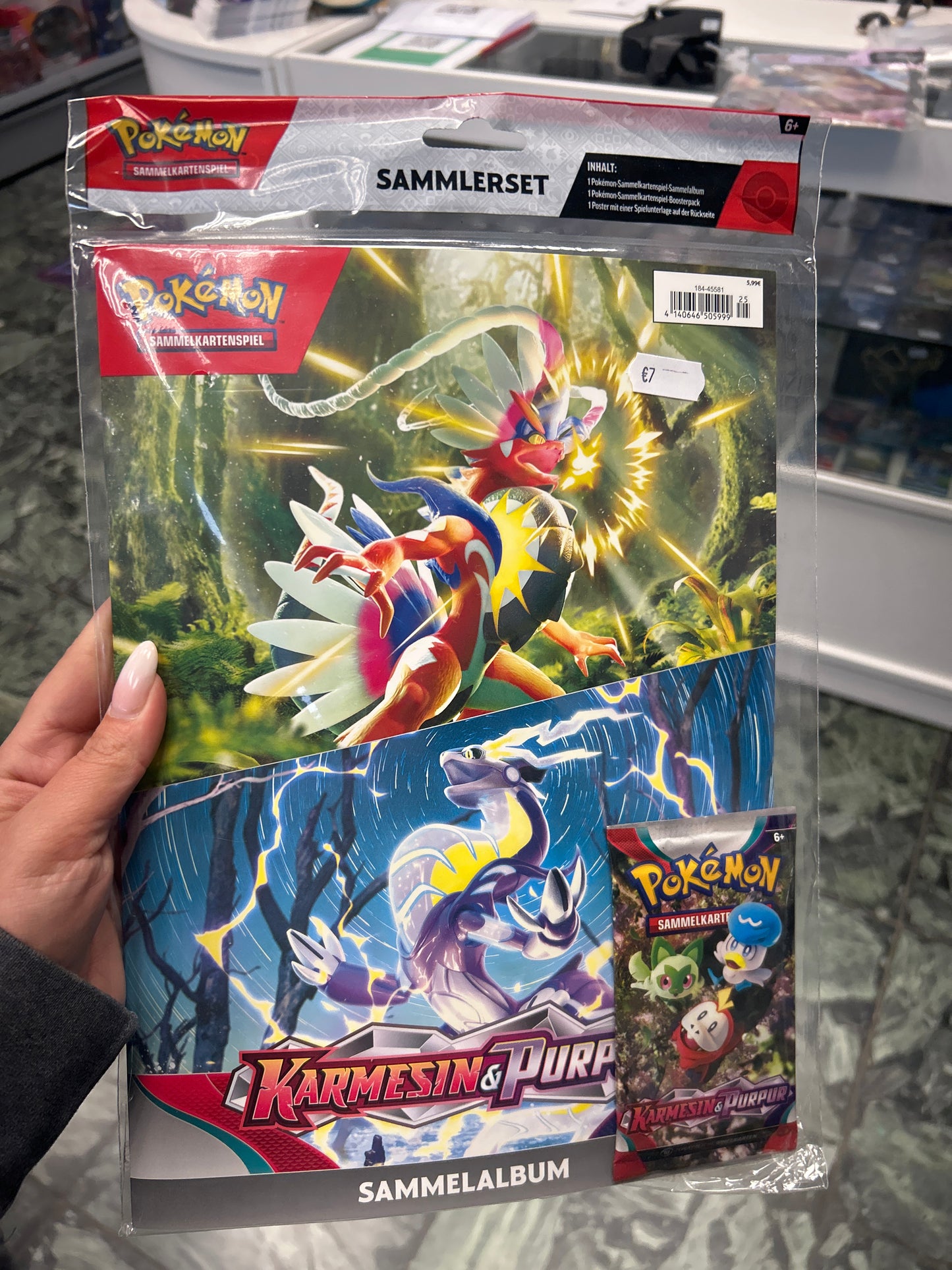 Pokémon Sammler Kit sammelalbum Karten Karmesin & Purpur