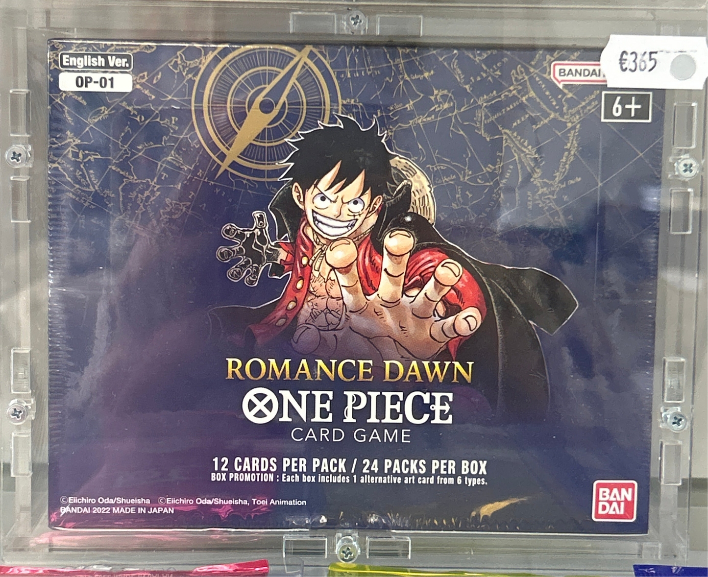 Romance Dawn one Piece Card Game Englisch Version Acryl