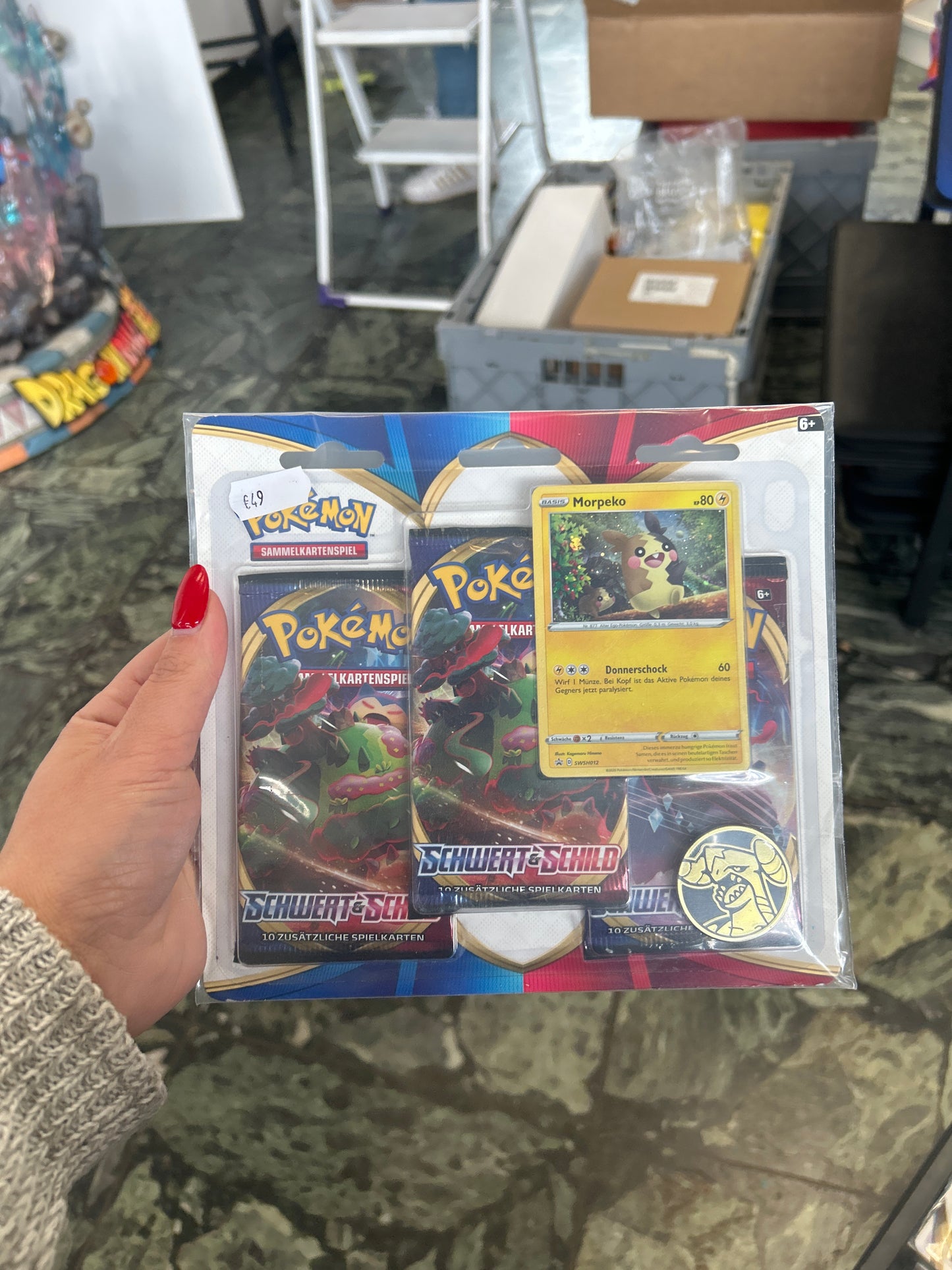 Pokémon Schwert&Schild Booster Morpeko