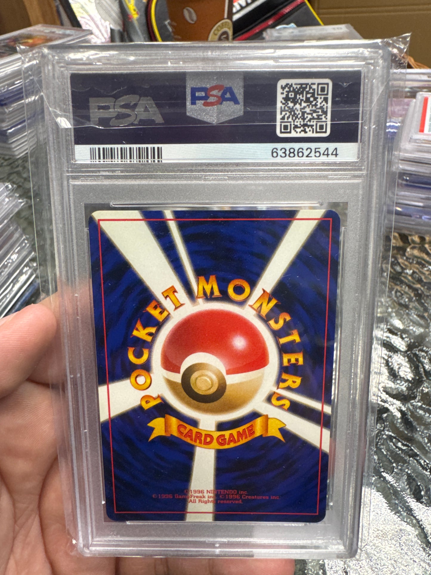 Blaines Arcannie gym holo psa 9 arkani