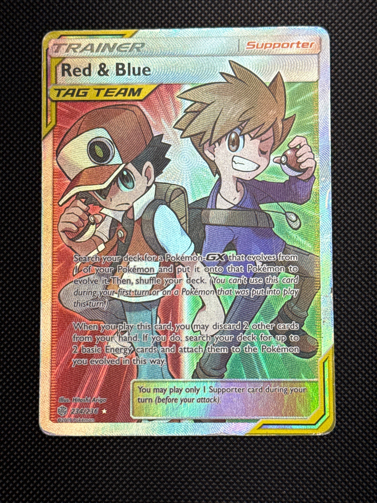Pokemon Trainer Red&Blue Tag Team 234/236