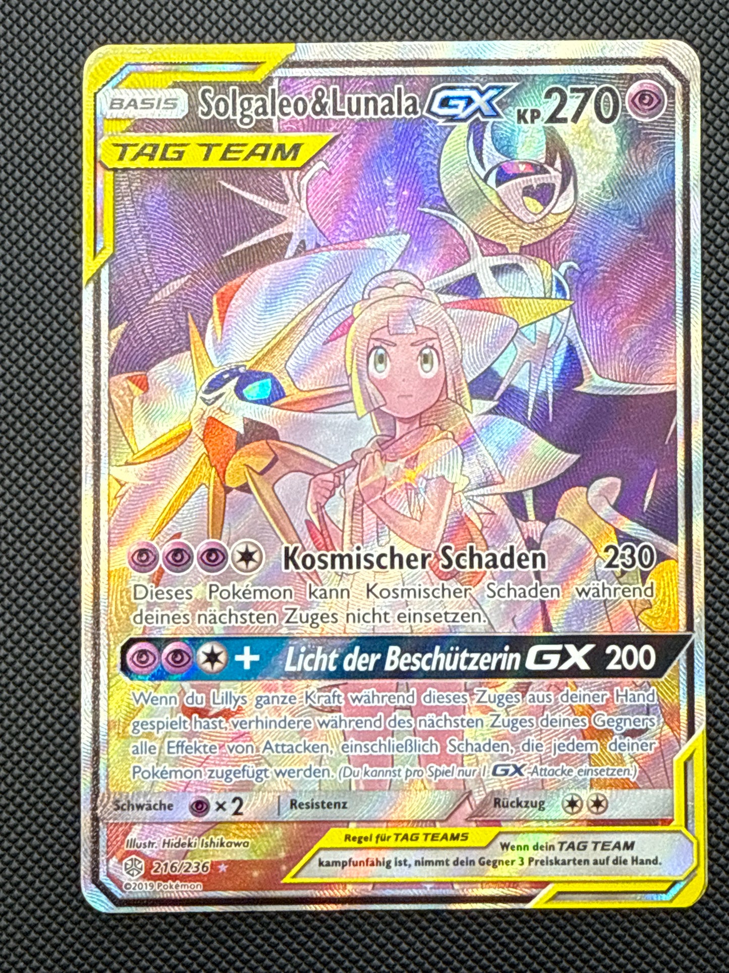 Pokemon Slogaleo&Lunala Ex Tage Team
