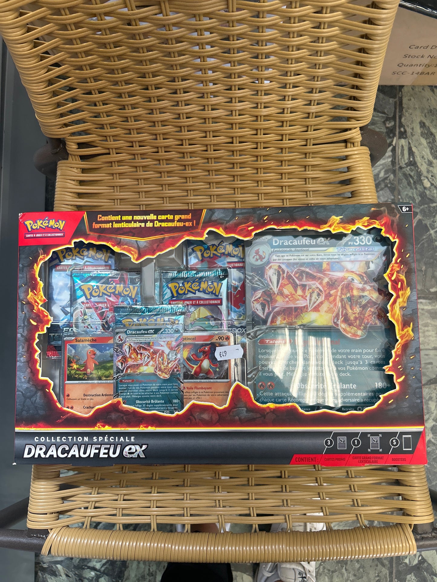 Pokémon Collection Special Dracaufeu Ex Französisch