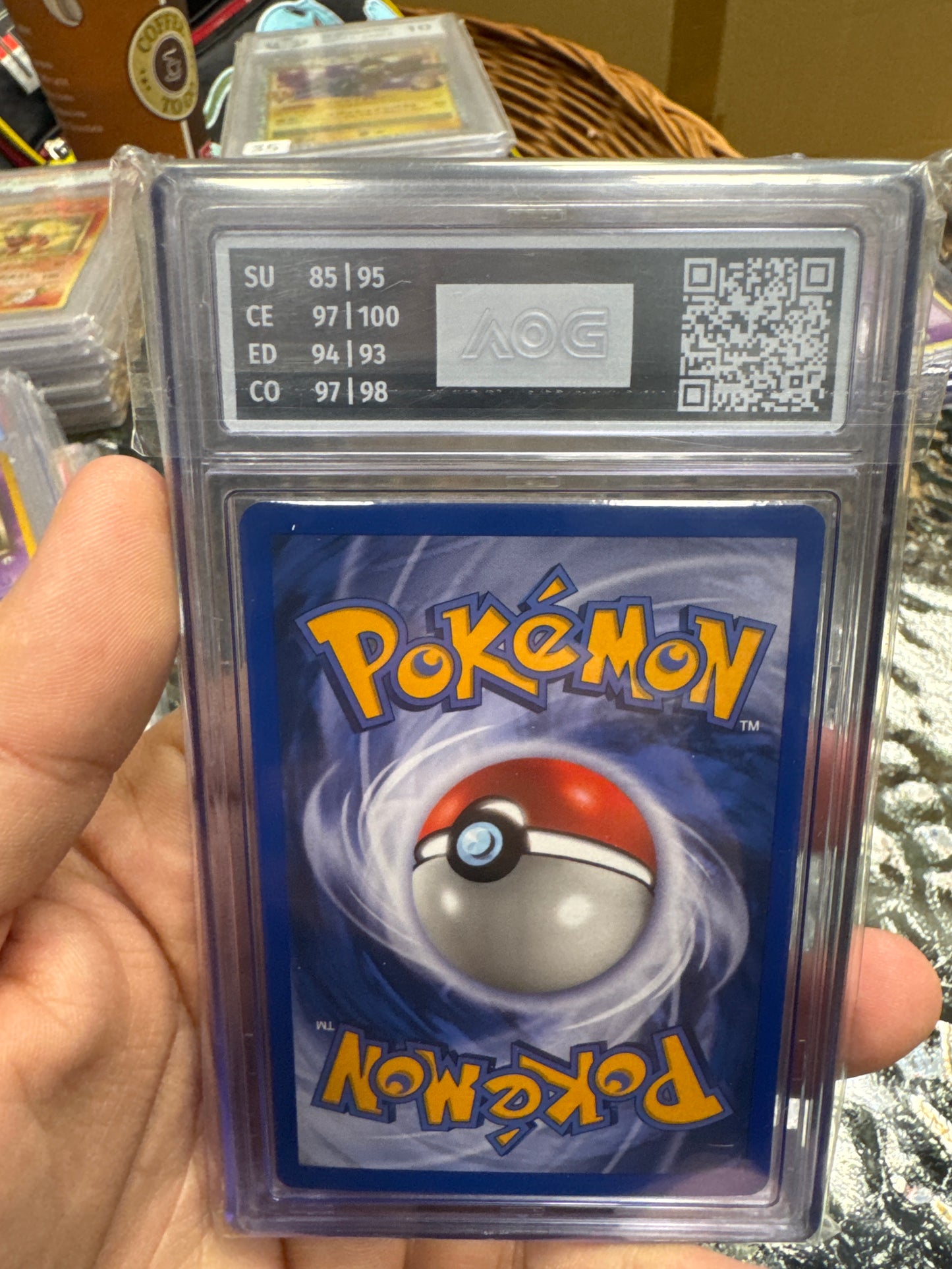 Entei Deutsch AOG 9 Possibile PSA10! Holo Aquapolis