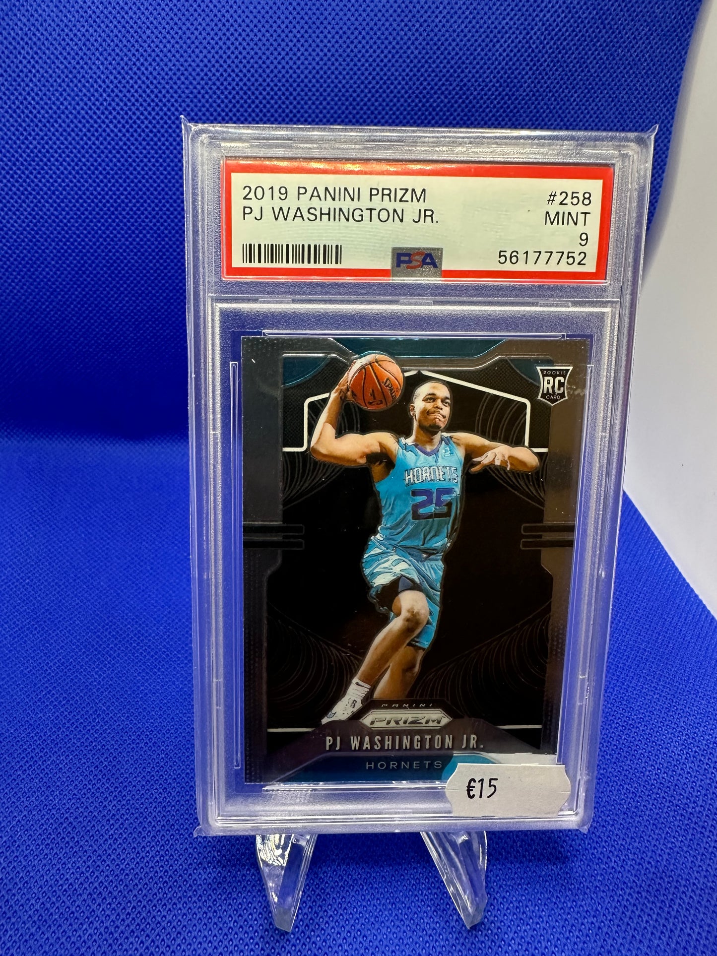 PJ Washington Jr. 2019 Panini Prizm PSA 9 NBA