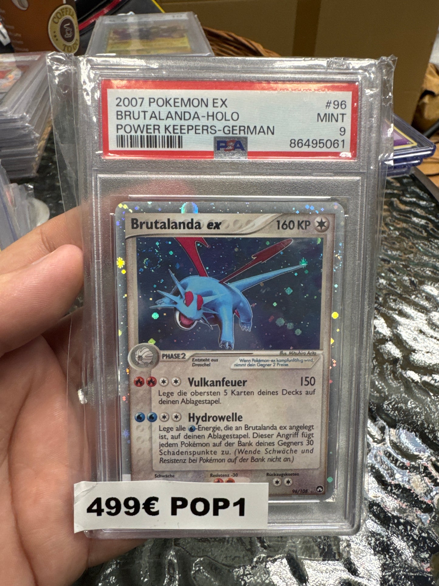 Pop 1 Brutalanda Holo Power Keepers PSA 9