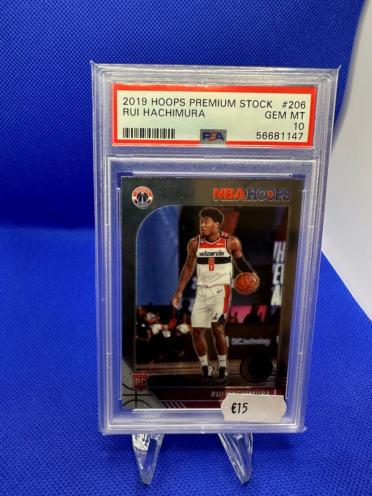 Rui Hachimura 2019 Hoops Premium Stock PSA 10 NBA