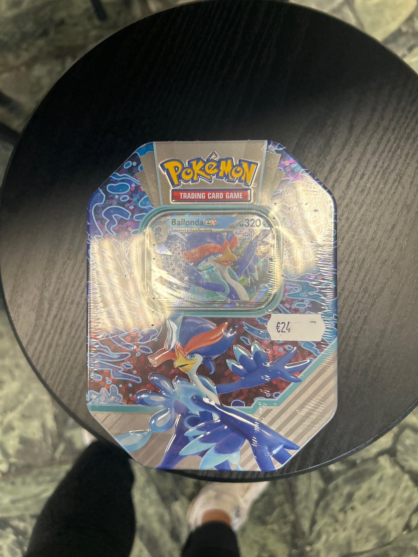 Pokémon tin Box Bailonda Ex