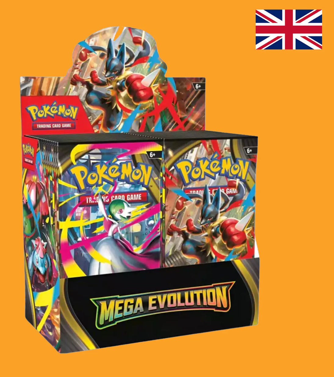 Pokemon Mega Evolution Display Englisch 36 Booster Sealed