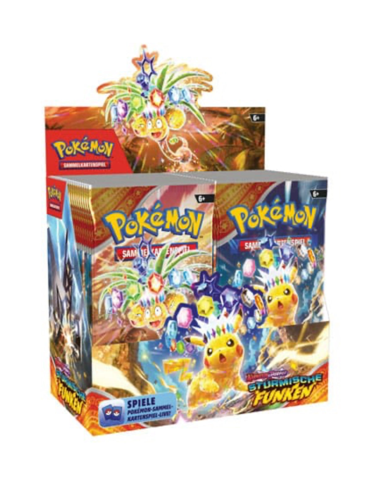 Pokemon Stürmische Funken Display Deutsch 36er