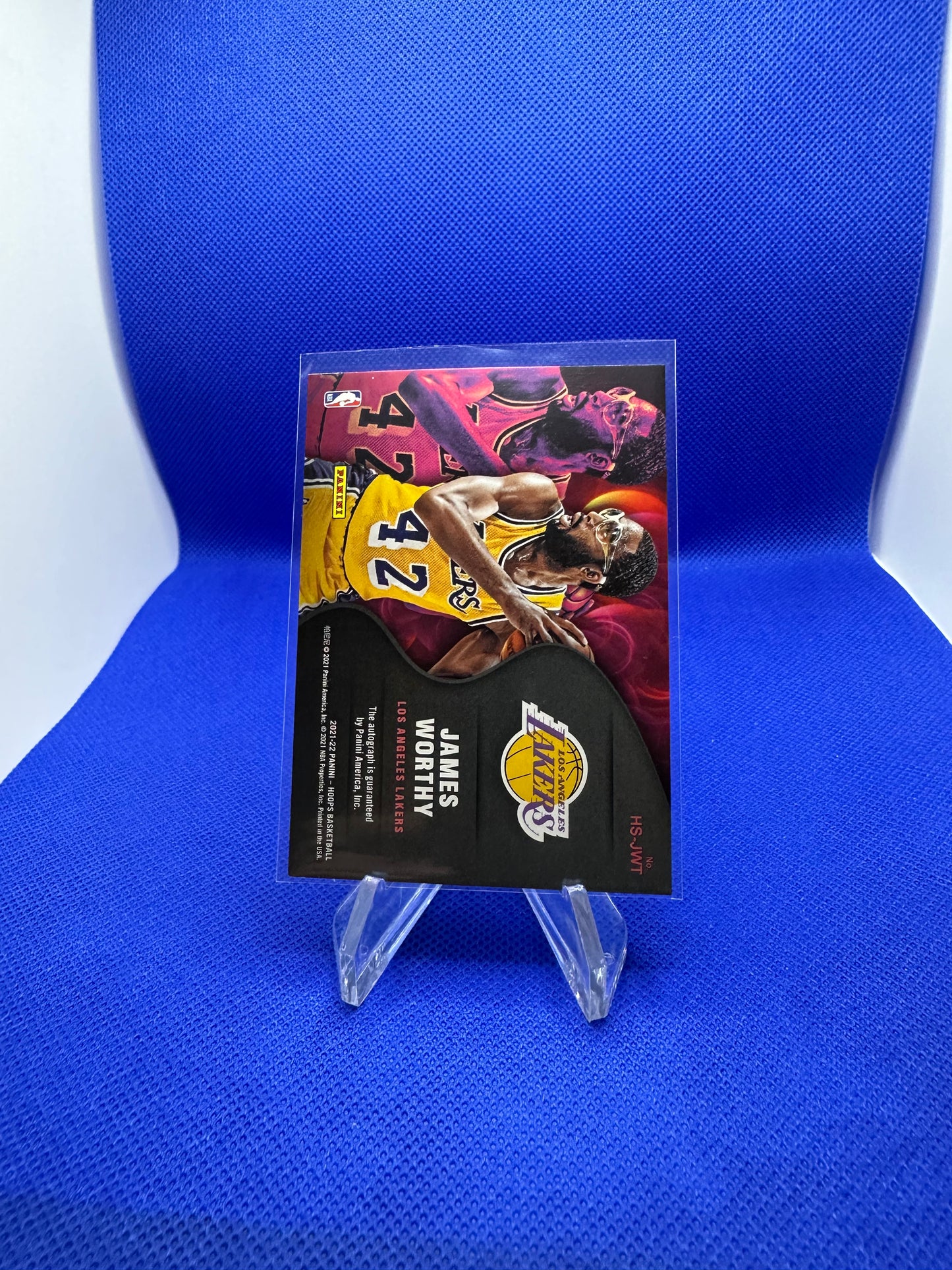 James Worthy NBA Hoops Hot Signatures /25