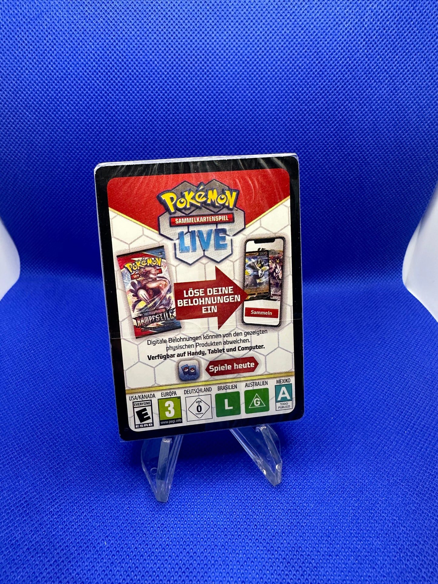 Pokemon Silberne Sturmwinde Build & Battle Promo Deck Kirlia Deutsch Sealed