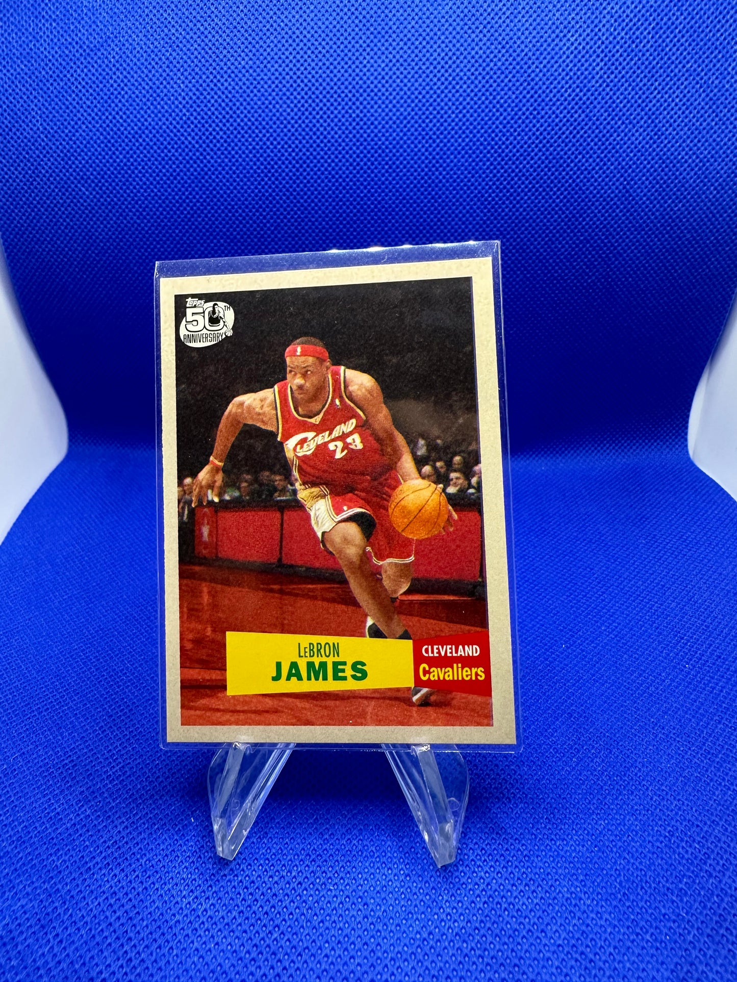 LeBron James 2007 Topps 1957-58 Variation 50th Anniversary #23