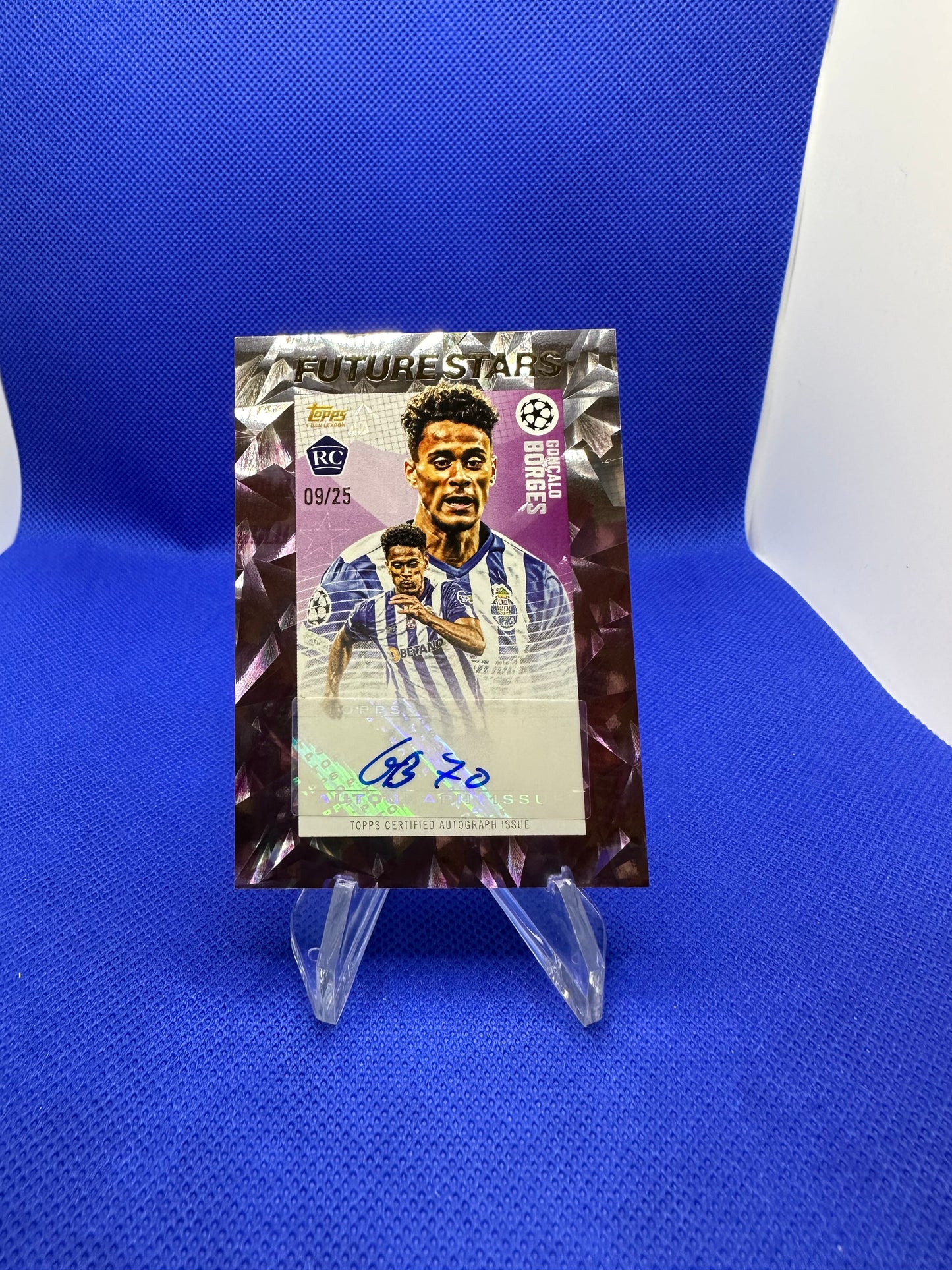 Goncalo Borges Topps Rookie Auto /25