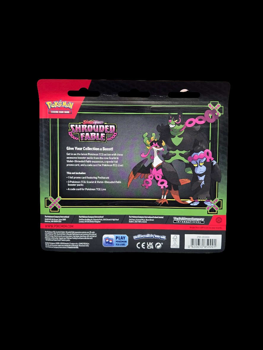 Pokémon Shrouded Fable 3er-Blister