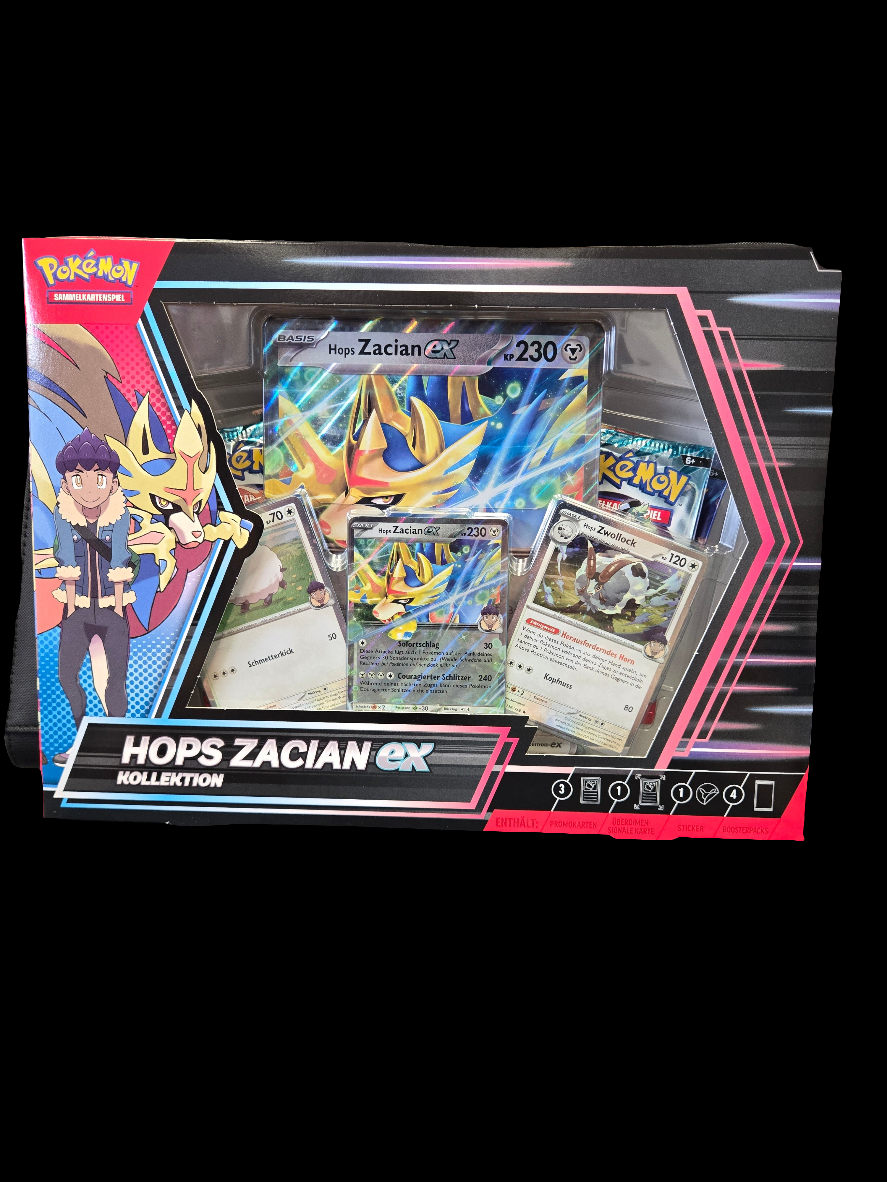 Pokémon Hops Zacian ex Kollektion