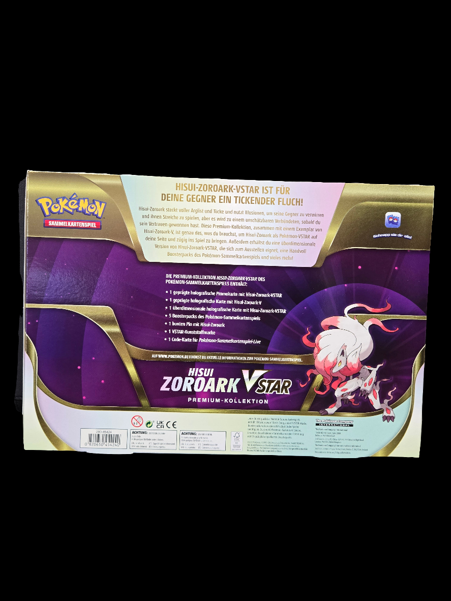 Pokémon Hisui Zoroark VSTAR Premium-Kollektion