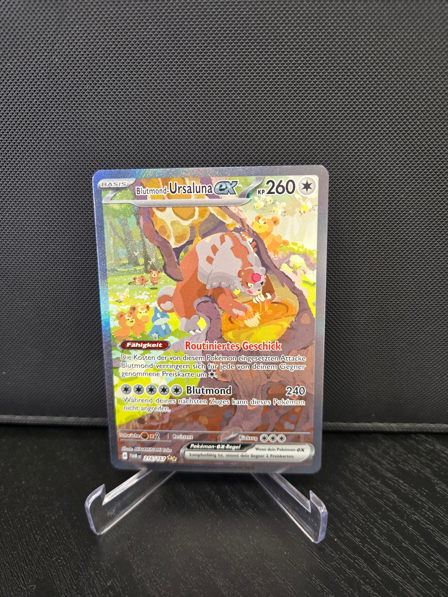 Pokémon Blutmond-Ursaluna ex TWM216