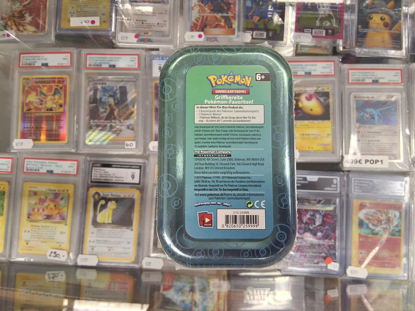 Pokemon Mini Tin Box