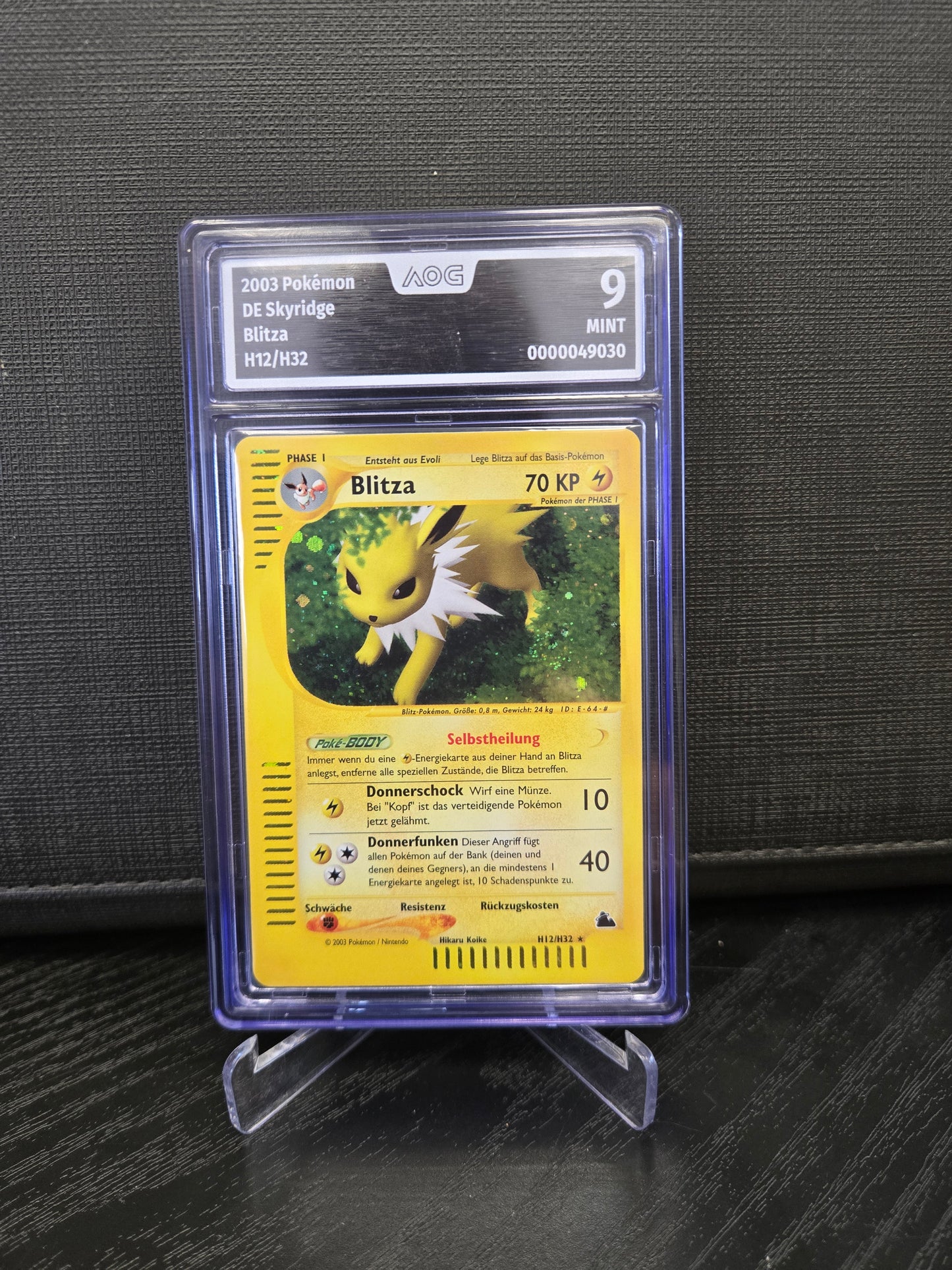 Pokémon Blitza SK H12 AOG9
