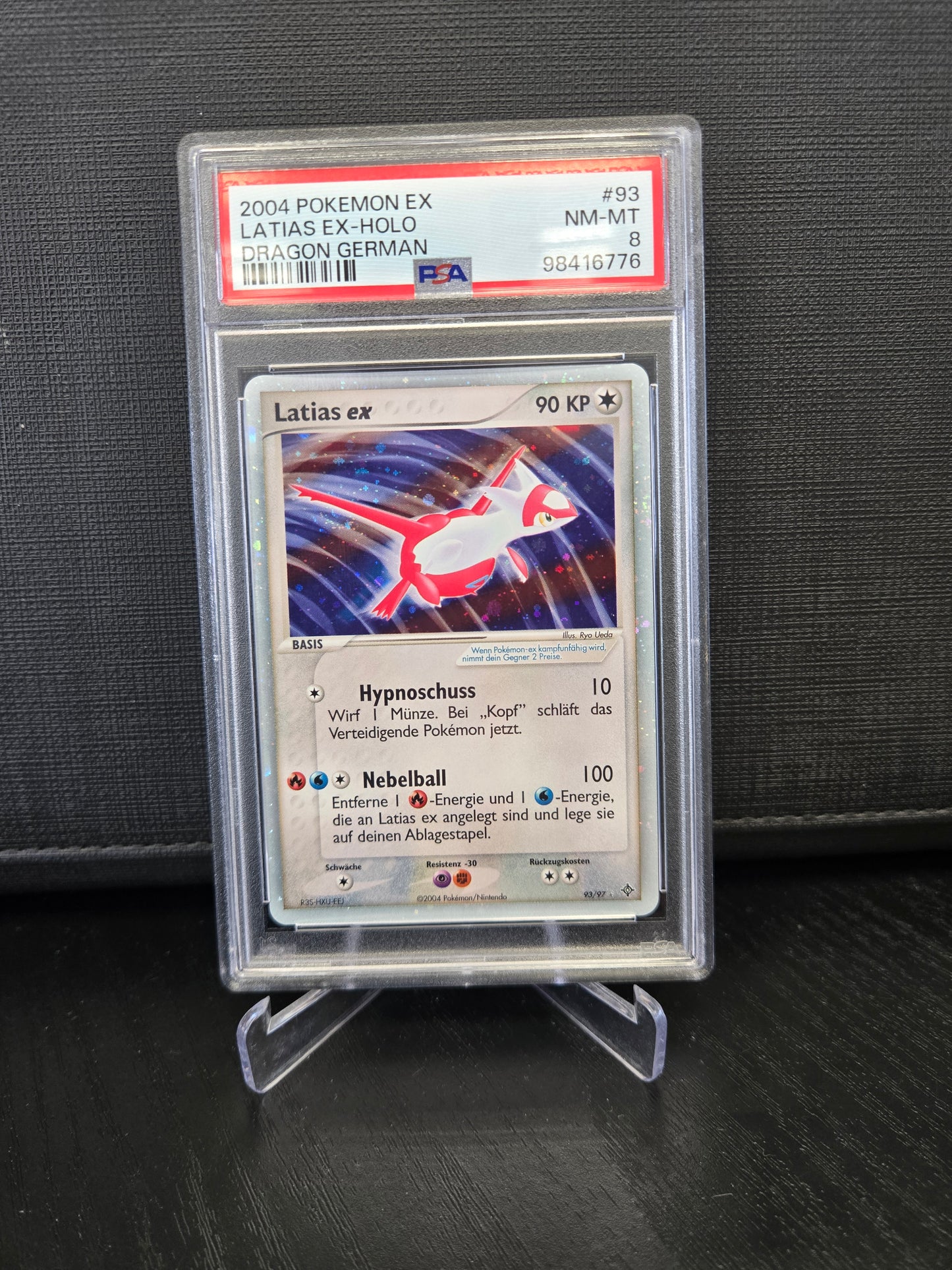 Pokémon Latias ex DR93 PSA8