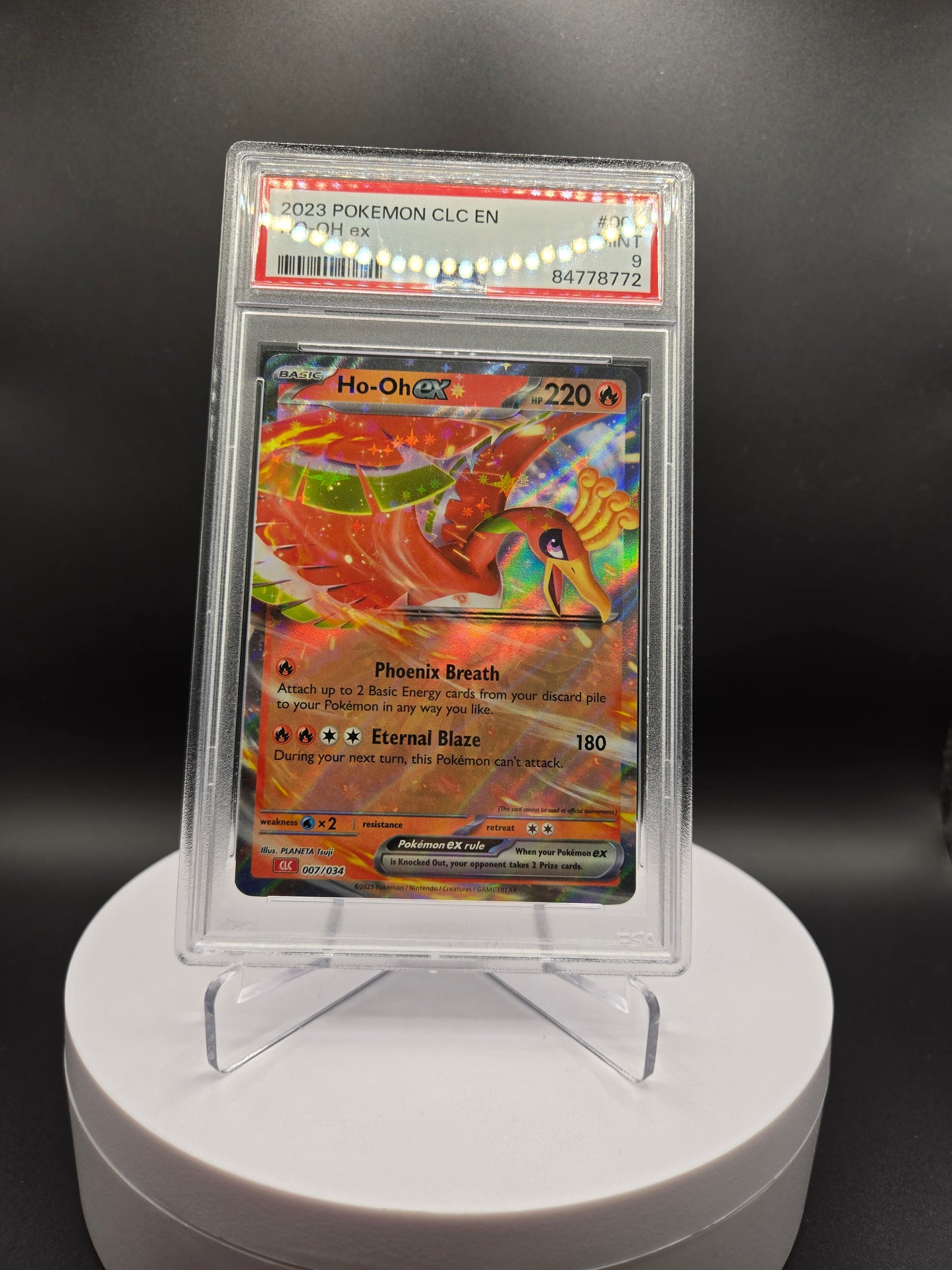 Pokémon Ho-Oh CLC 007 PSA9