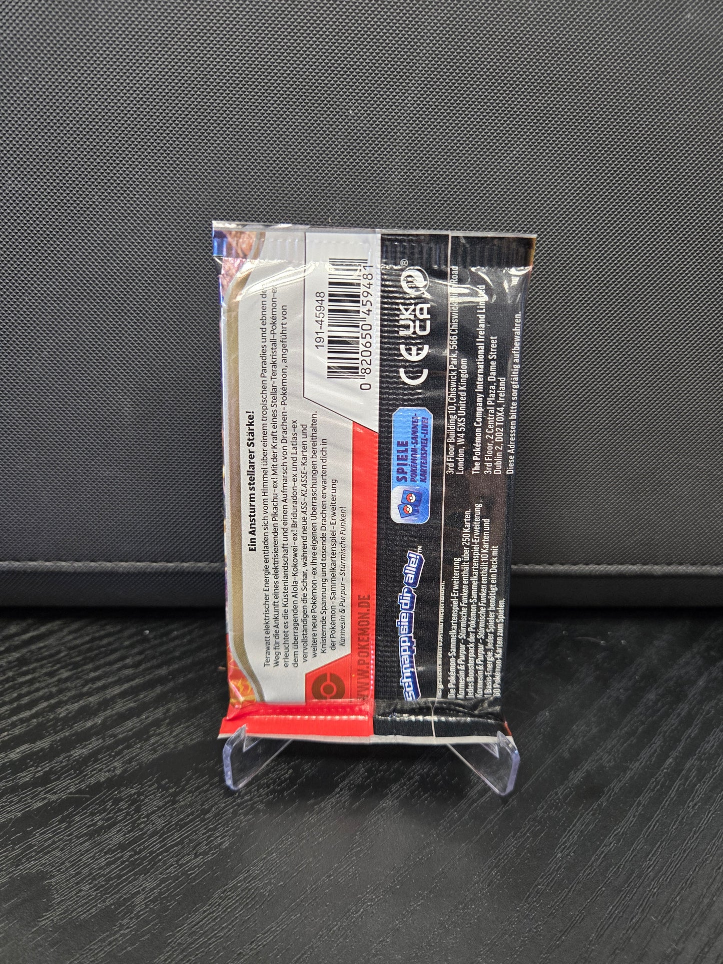 Pokémon K&P Stürmische Funken Booster - 1 Stück