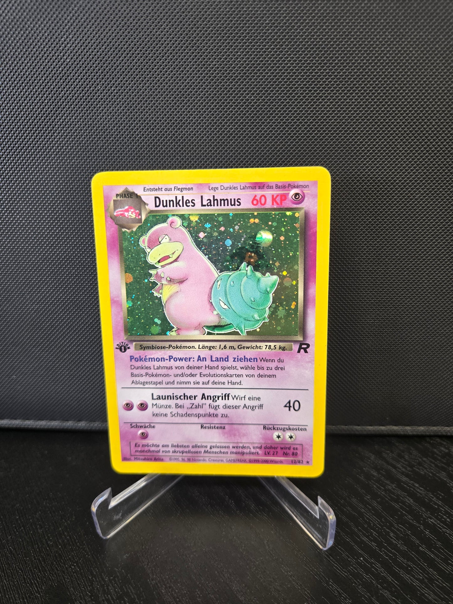 Pokémon Dunkles Lahmus TR12
