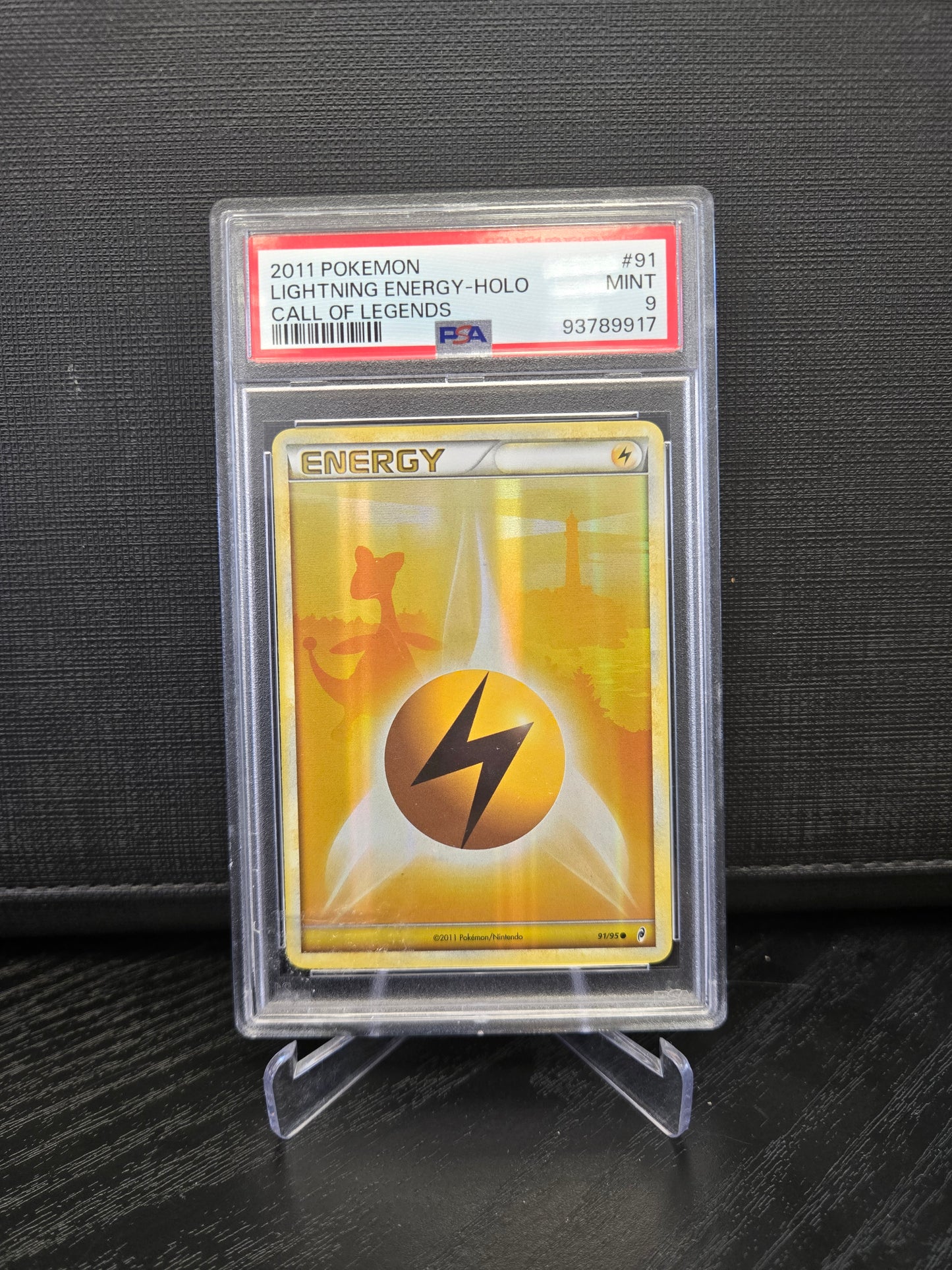 Pokémon Lightning-Energy CL91 PSA9