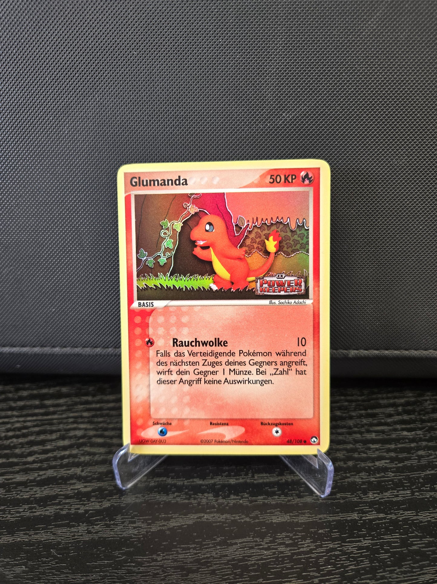 Pokémon Glumanda Stamped PK48