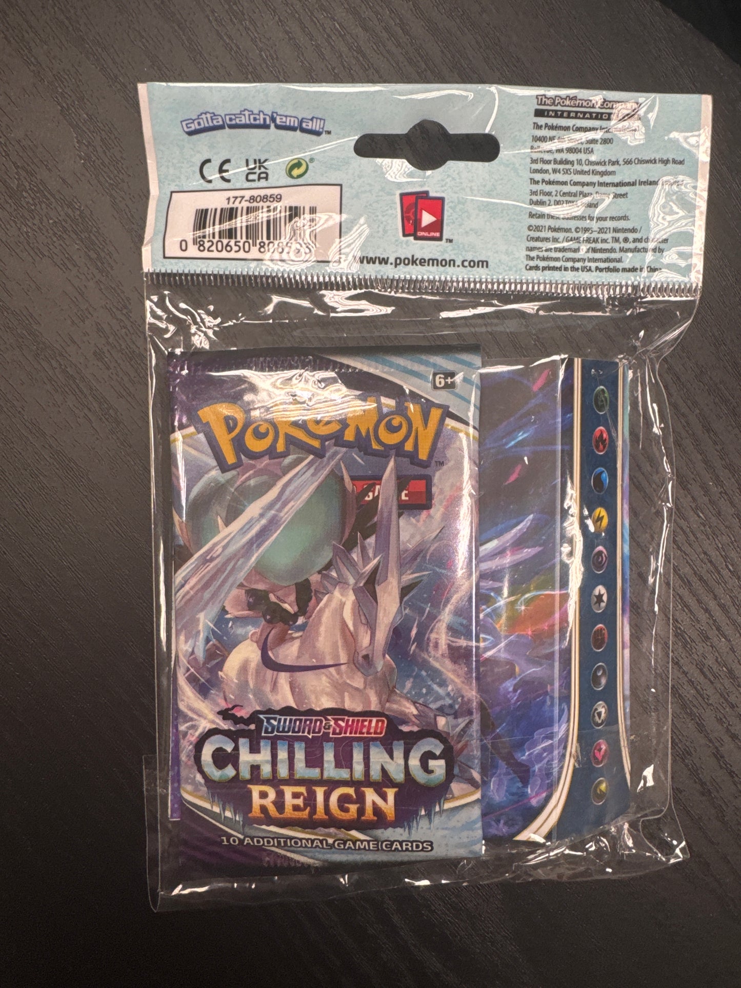 Pokémon Mini Portfolio Chilling Reign