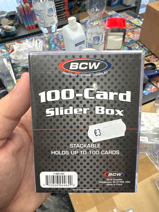 Karten box 100 Karten box deck Hülle slider box bcw