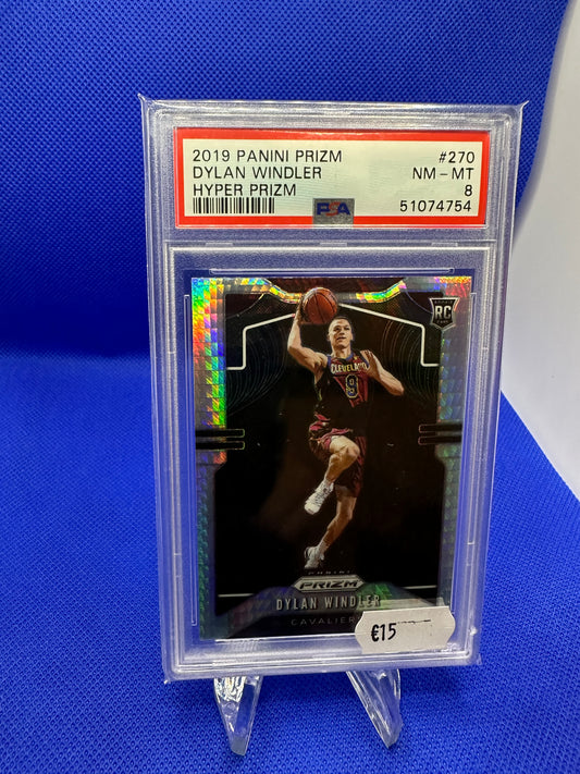 Dylan Windler 2019 Panini Prizm Hyper Prizm PSA 8 NBA