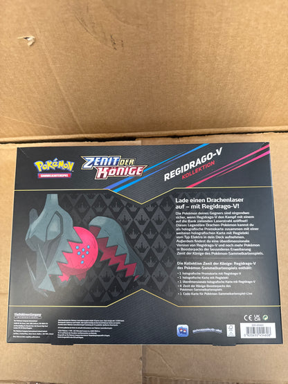 Pokémon Zenit der Könige Regidrago-V Kollektion Box