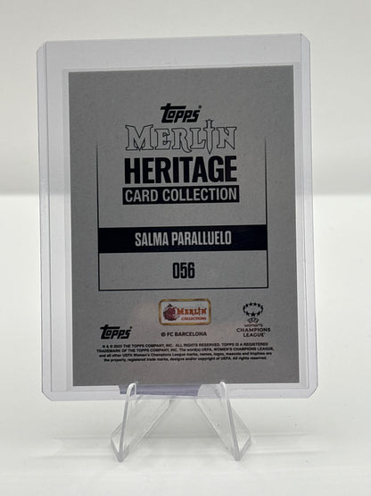 Salma Paralluelo FC Barcelona Topps 42/49 Merlin Collection