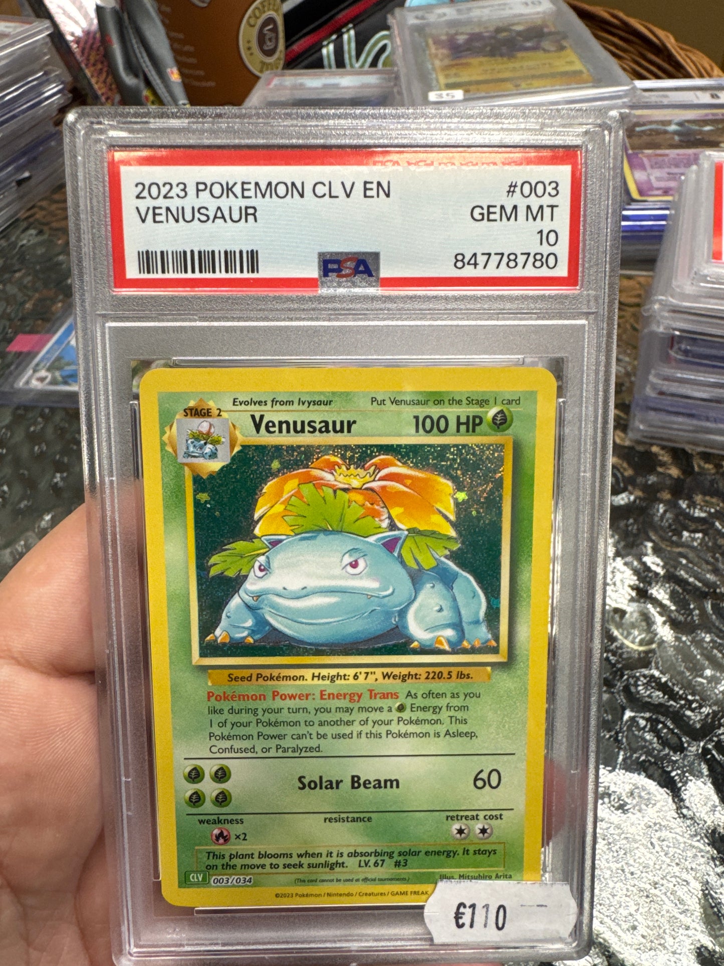 Bisaflor Collection psa10 englisch venusaur